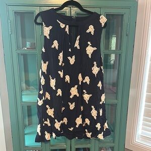 Honey Belle Embroidered Swing Dress